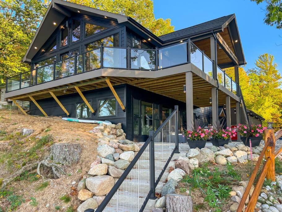 Leo'S Bear Lake Hideaway Kalkaska Exteriör bild